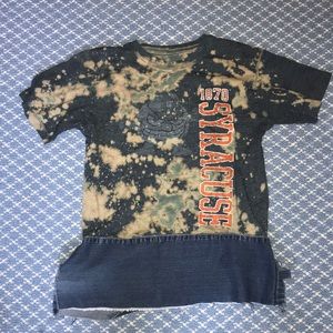 SYRACUSE UNIVERSITY denim tailgate tee